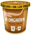 LONGHORN FINE CUT NATURAL TUB 14.4 OZ 